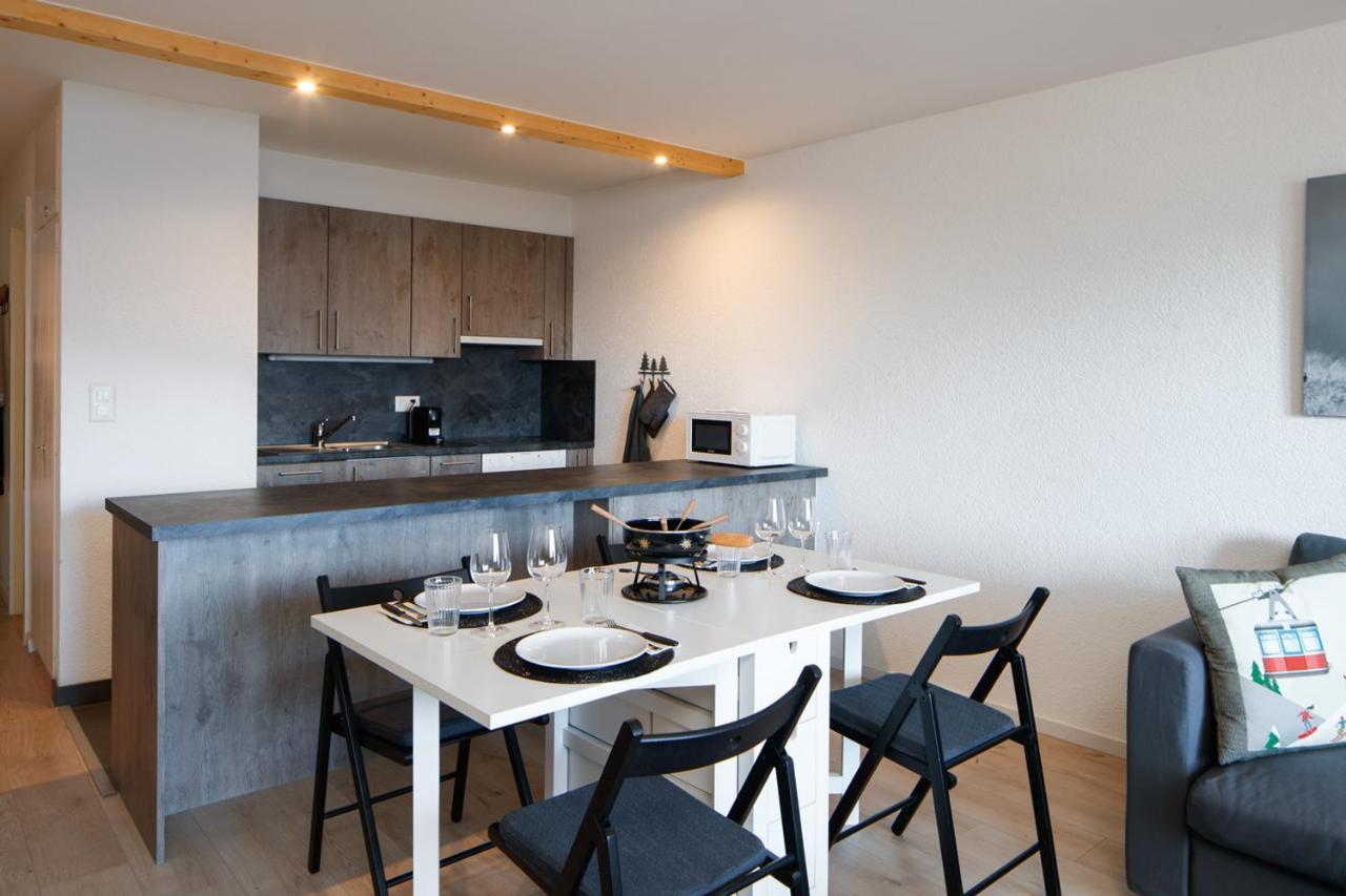 Magnifique Appartement Proche Du Centre Et Du Ski Crans-Montana Exterior foto